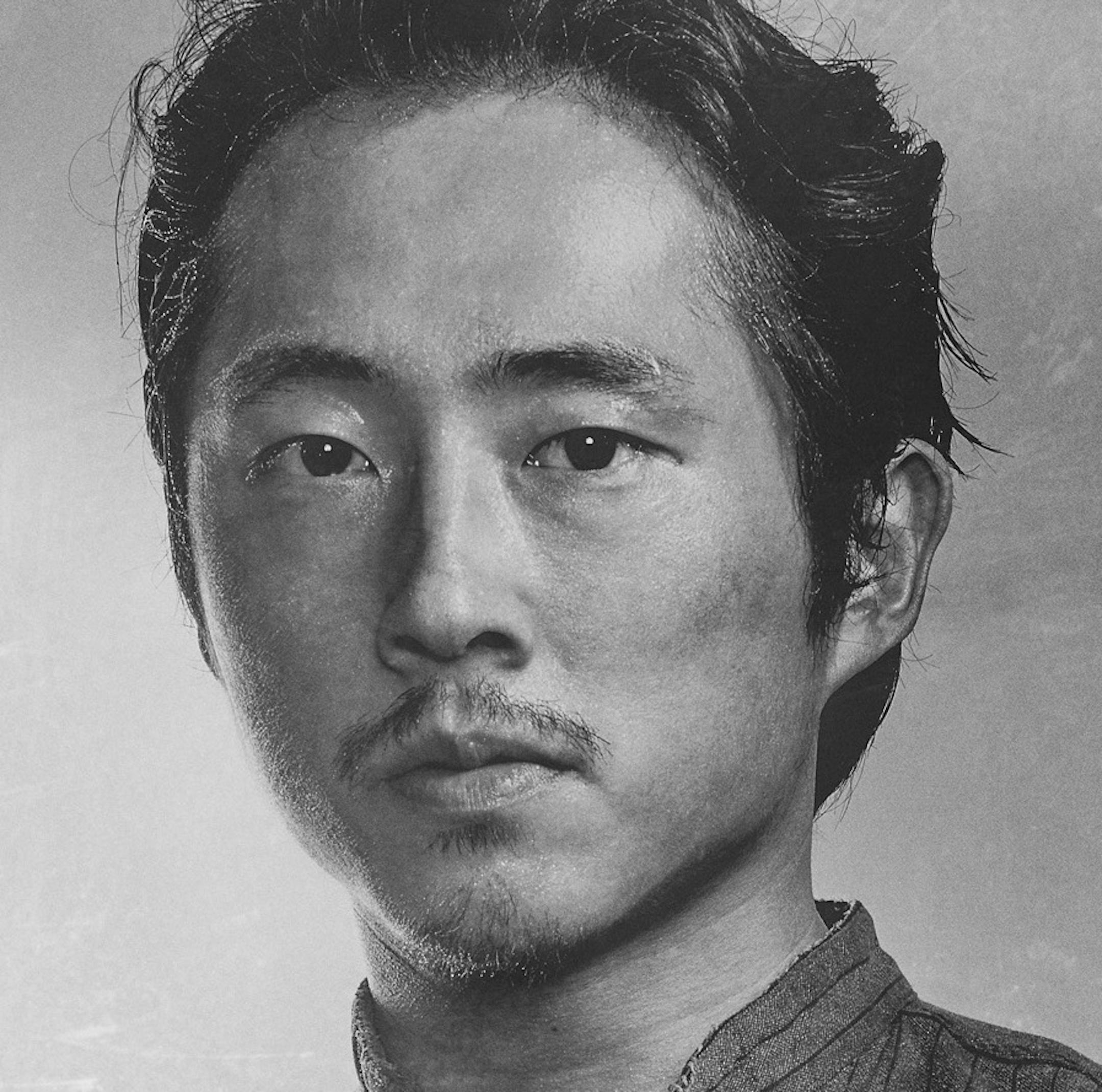 Steven Yeun as Glenn Rhee - The Walking Dead _ Season 6, Silver Portraits - Photo Credit: Frank Ockenfels 3/AMC