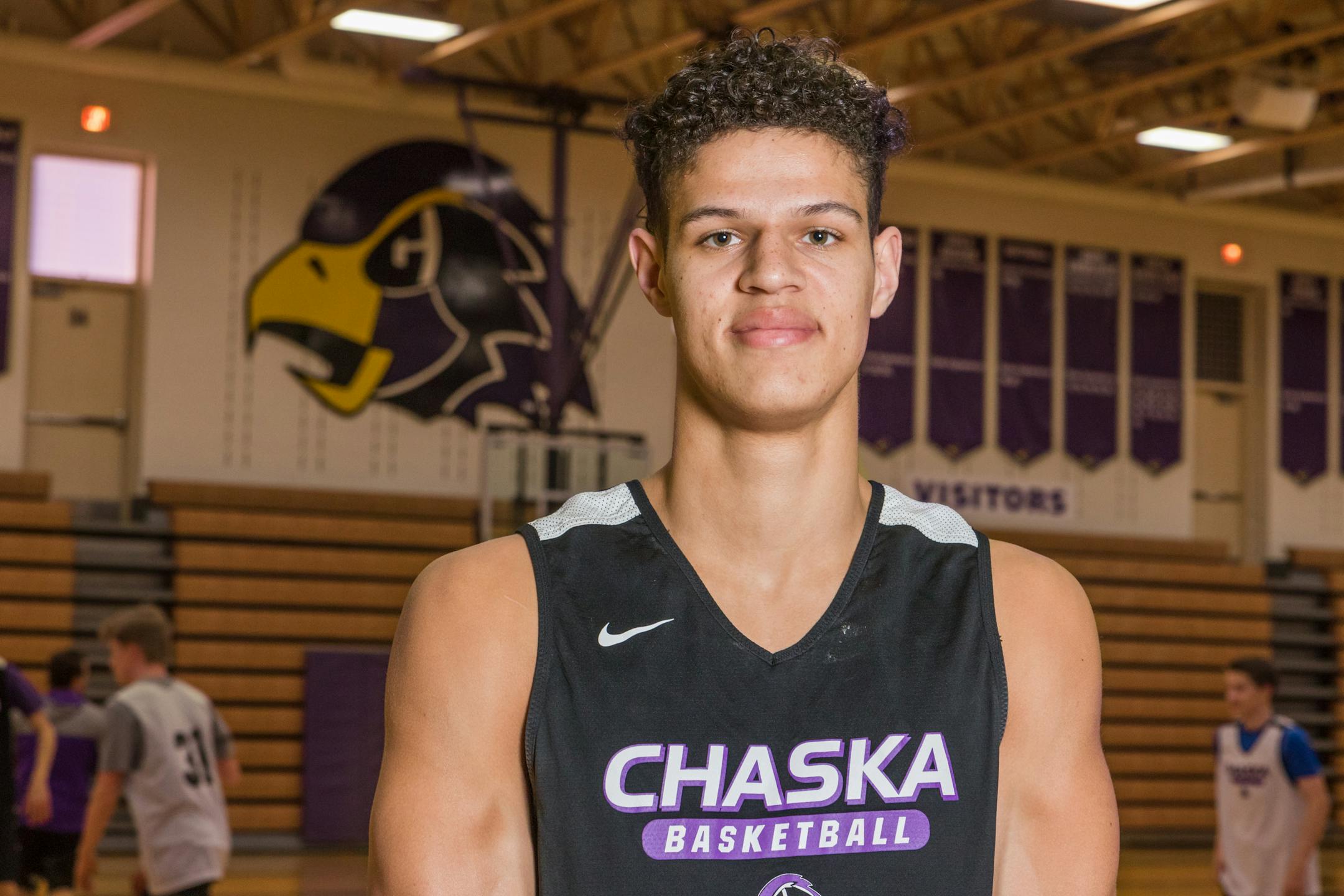 Myles Hanson is averaging 24.2 points per game and is planning to play basketball at Columbia University in New York in the fall. (Matt Weber, special to the Star Tribune)