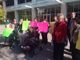 Opponents of home care workers union take challenge to federal appeals court