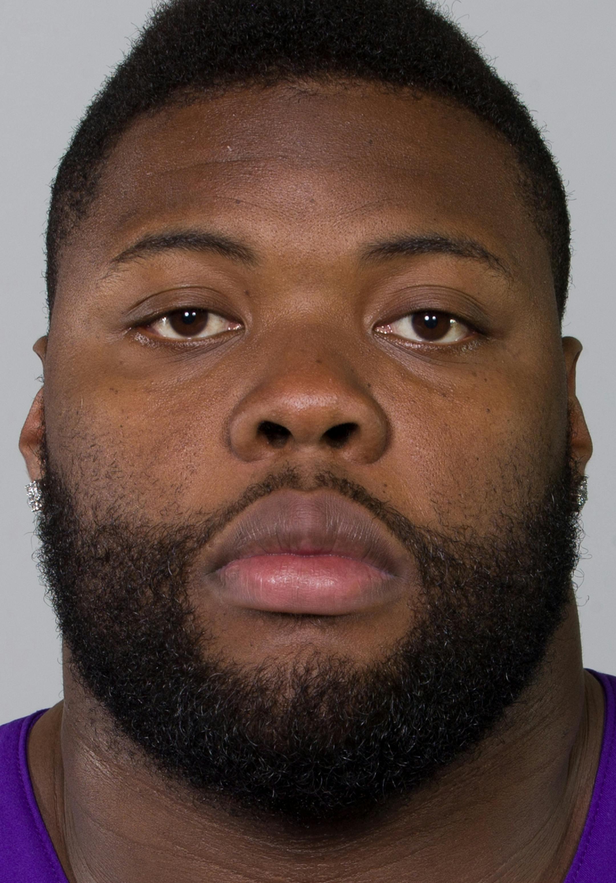 This is a photo of Linval Joseph of the Minnesota Vikings NFL football team. This image reflects the Minnesota Vikings active roster as of Monday, June 12, 2017. (AP Photo) ORG XMIT: NFLHS17