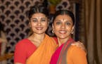 Ashwini and Aparna Ramaswamy at Ragamala Mela.