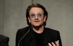 Bono writes thank-you notes to Bob Dylan, Prince for songs that saved his life