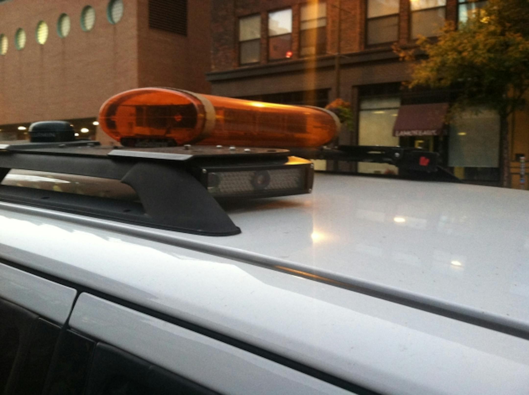 The license plate camera (photo by Eric Roper)