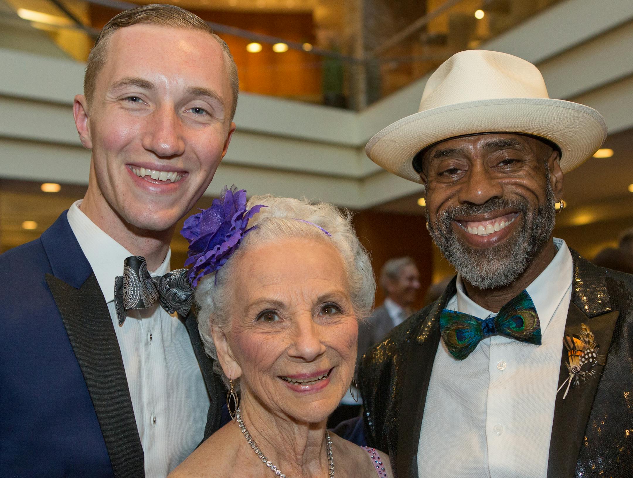 Trenton Quinn, Patsy Gerde and Richard Moody.