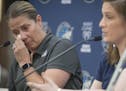Lynx coach Cheryl Reeve gave in to tears during a news conference at which Lindsay Whalen announced she will retire at the end of the season. "We all 