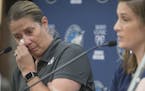 Lynx coach Cheryl Reeve gave in to tears during a news conference at which Lindsay Whalen announced she will retire at the end of the season. "We all 