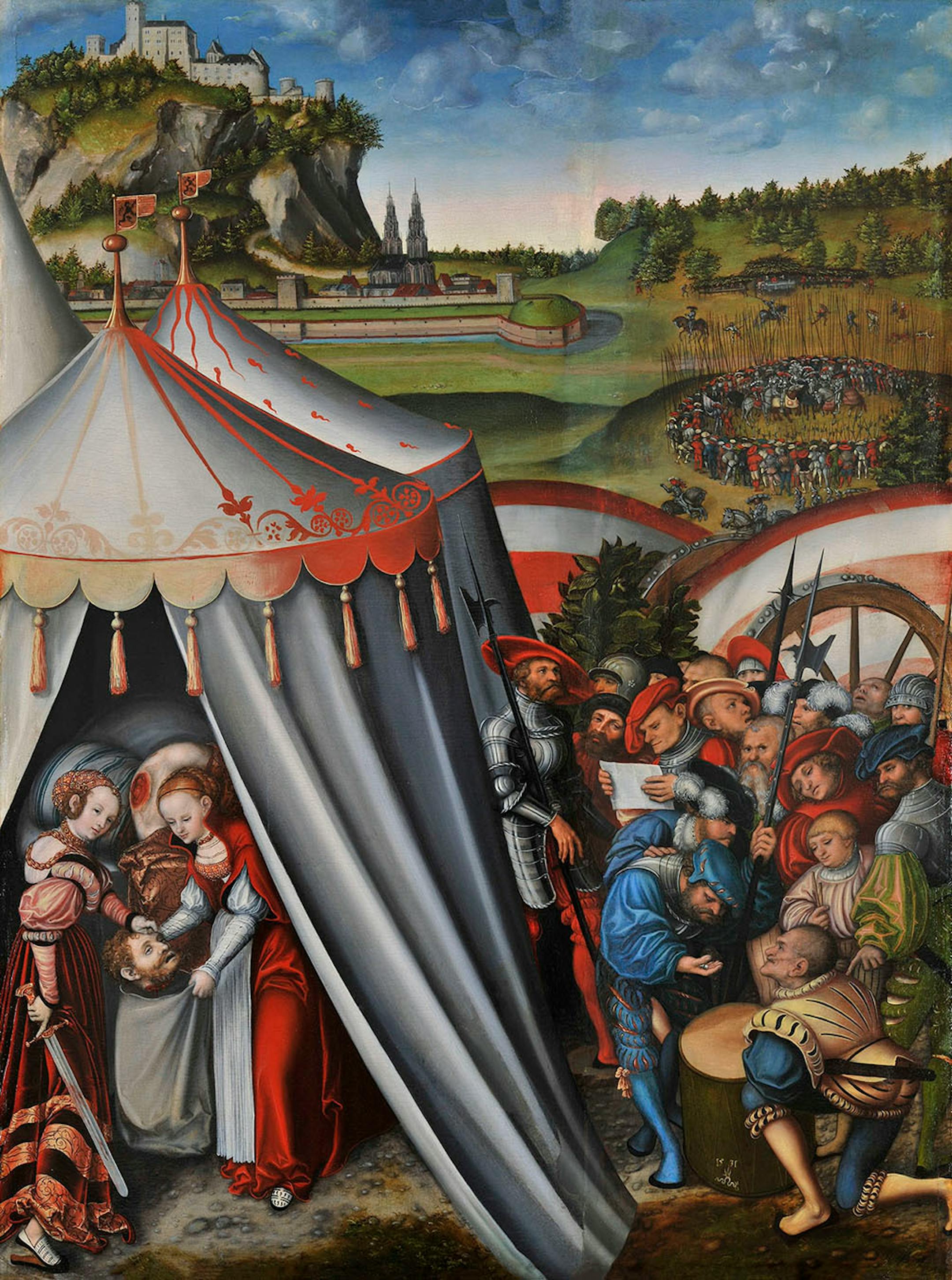 Lucas Cranach the Elder; The Death of Holophernes, 1531; © Foundation Schloss Friedenstein Gotha