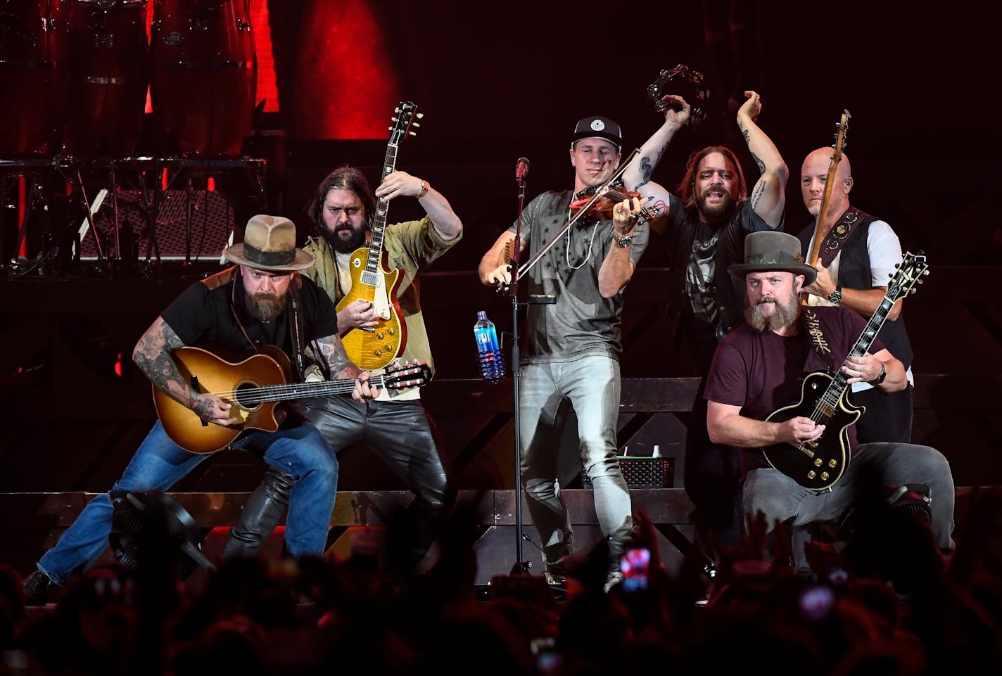 The Zac Brown Band performed Friday, August 10, 2018 at Target Field in Minneapolis, Minn.