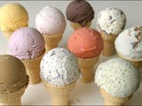 The Pumphouse is a relatively new ice cream maker. One of their specialties is a five-scoop sampler. You could shoot with varying colors of ice cream 