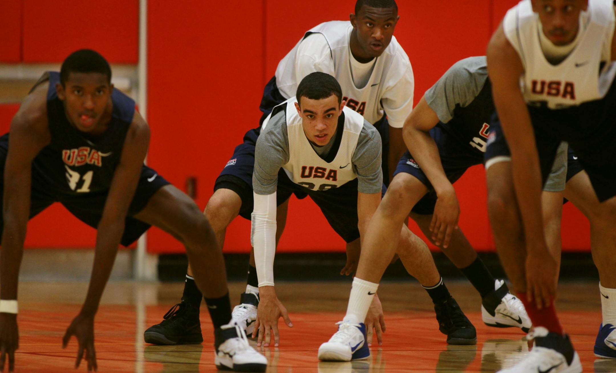Jerry Holt â€¢ jgholt@startribune.com Colorado Springs , MN 06/14/2011- Tyus Jones tries out for USA Basketball U-16 developmental National Team.---IN THIS PHOTO