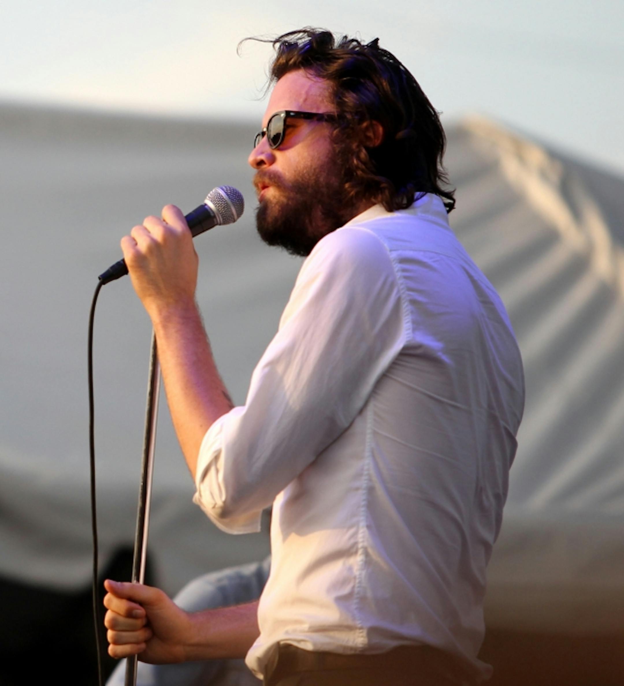 Father John Misty (Josh Tillman) at the Basilica Block Party in 2013. / Star Tribune file