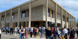 Lakewood Cemetery held a grand opening for its new welcome center on Wednesday, May 1.