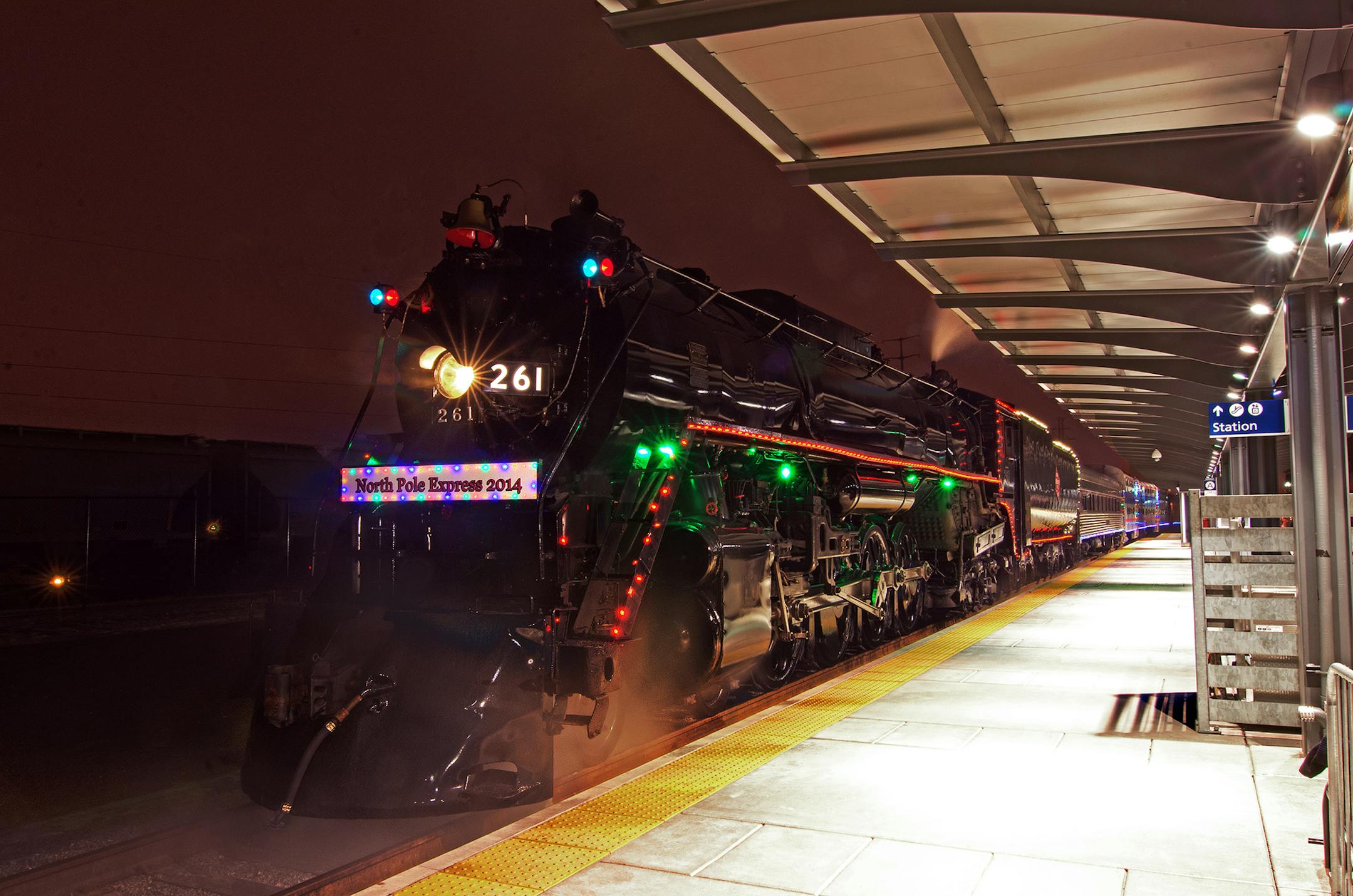 North Pole Express Holiday Train Provided by Union Depot