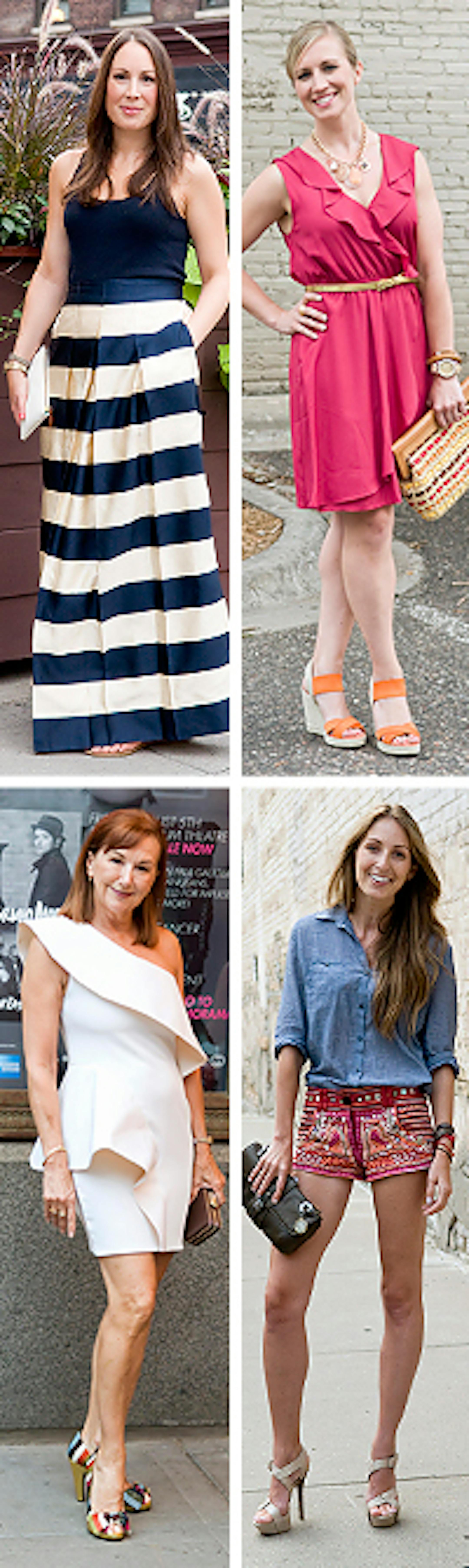 Clockwise from top - Elizabeth Dehn, Jennifer Beckman, Blaire Molitor, Margaret Rice