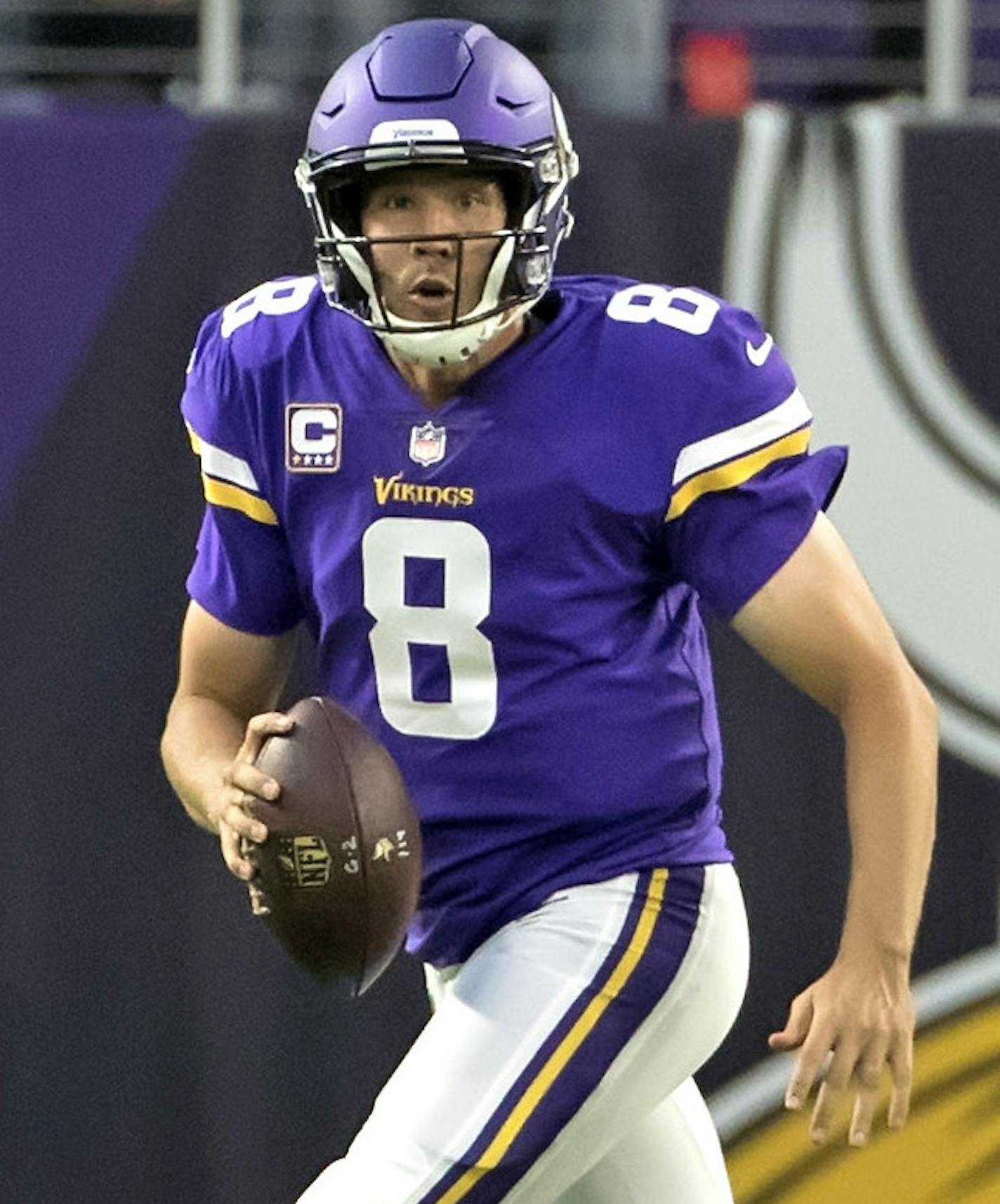 Sam Bradford threw for 346 yards and three touchdowns to lead the Vikings past the Saints. ] Vikings Home Opener with New Orleans Saints, U.S. Bank Stadium
BRIAN PETERSON &#x2022; brian.peterson@startribune.com
Minneapolis, MN 09/11/2017