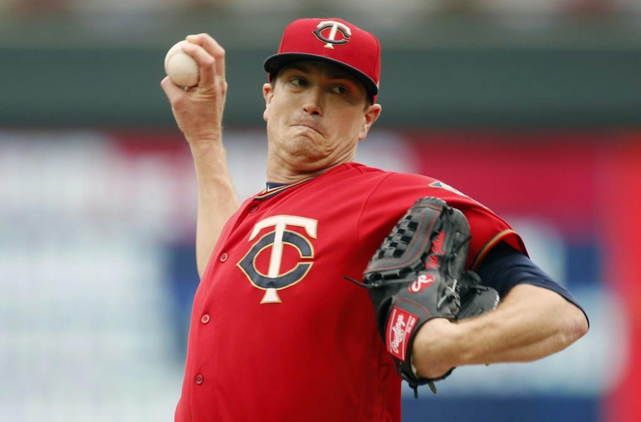 Twins pitcher Kyle Gibson