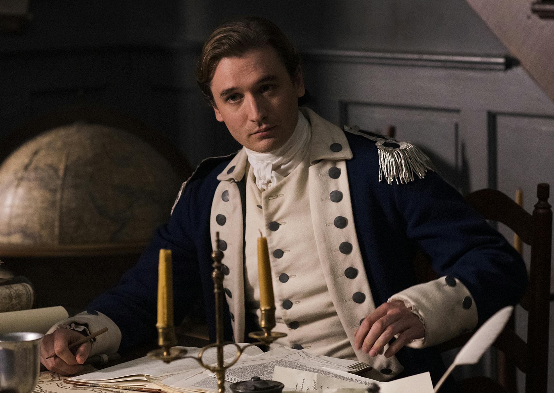 Seth Numrich as Ben Tallmadge†- TURN: Washington's Spies _ Season 4, Episode 1 - Photo Credit: Antony Platt/AMC