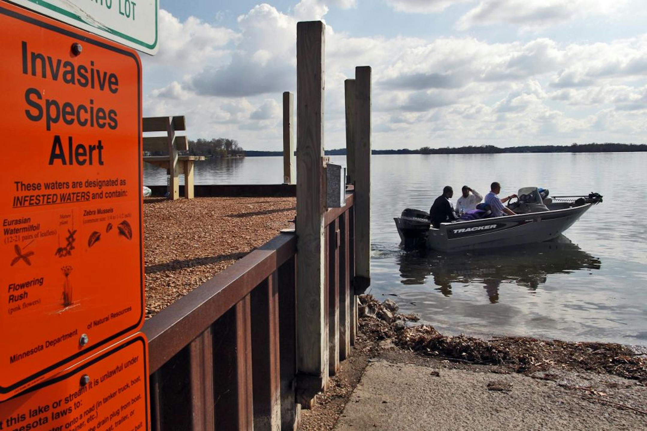Lake front property owners through lake associations and city governments are frustrated with DNR regulations regarding invasive species.
