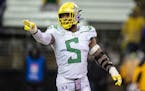 Oregon defensive end Kayvon Thibodeaux and the rest of the Ducks control their destiny in the Pac-12 North. If the Ducks defeat Oregon State, they adv