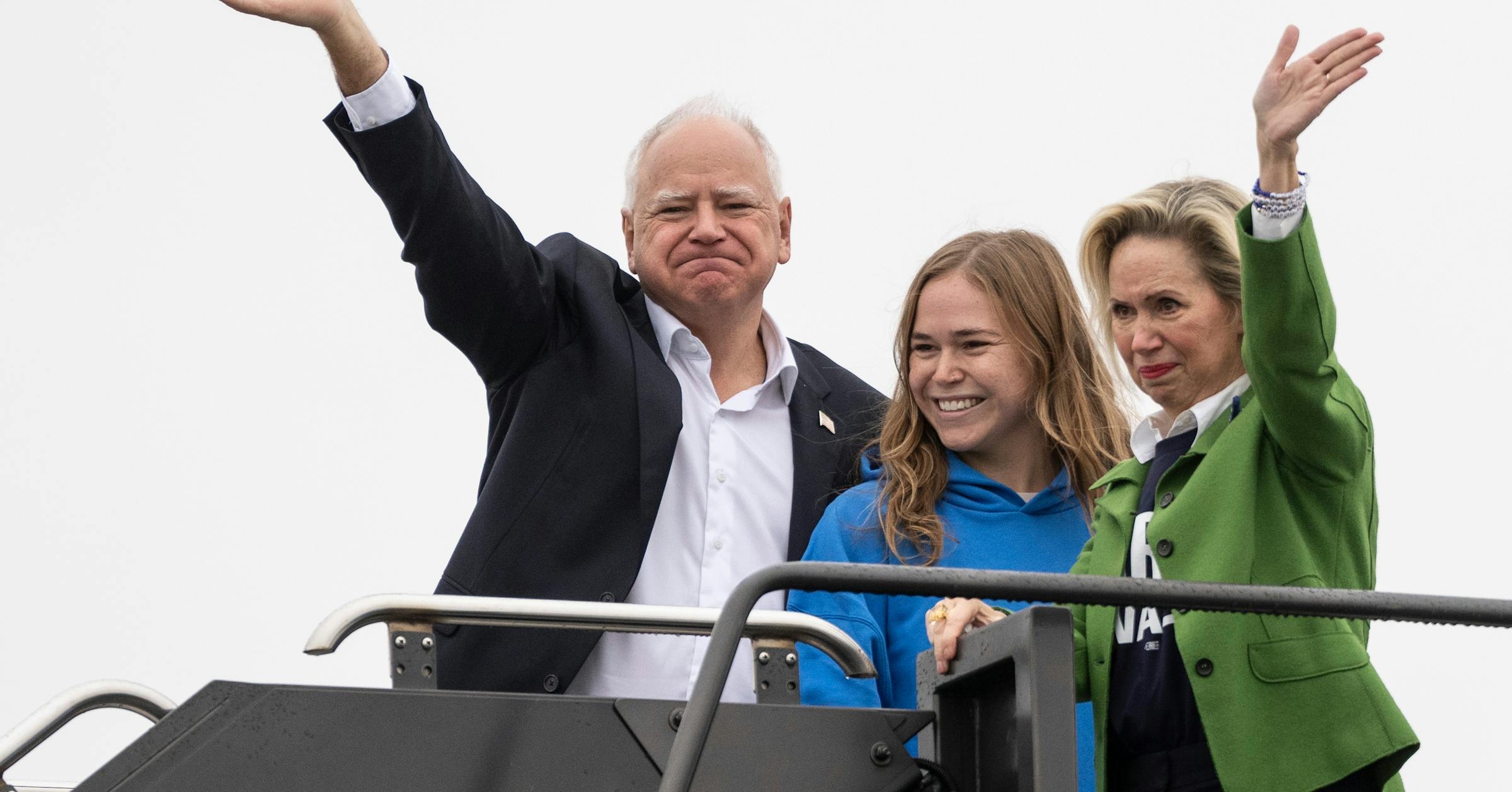 ‘Really scary’ messages prompt Hope Walz to take social media break out of ...