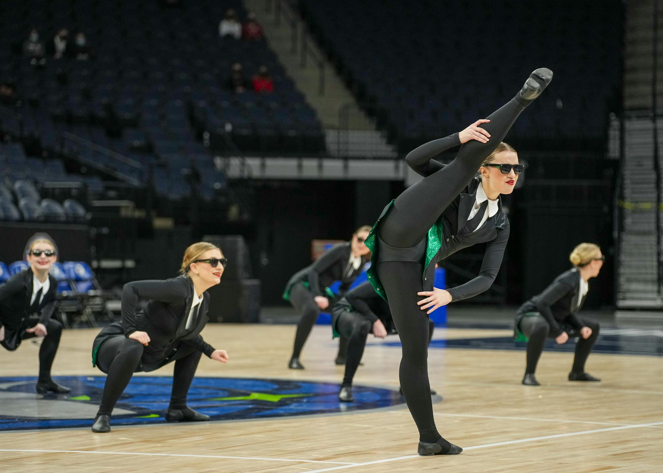 Atwater-Cosmos-Grove City performs at the Class 1A MSHSL State High Kick Dance Tournament.
