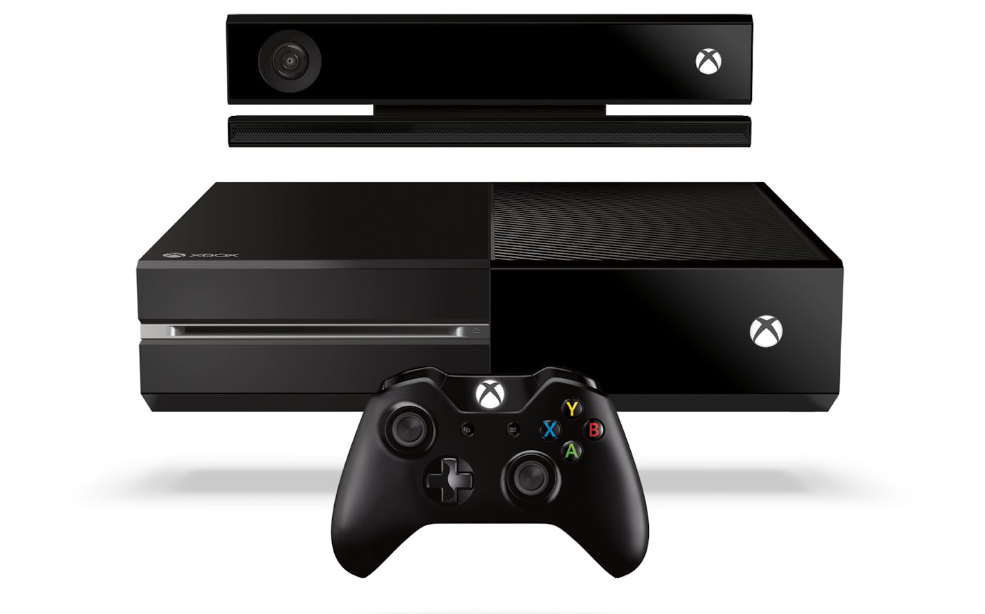 This product image released by Microsoft shows the new Xbox One entertainment console that will go on sale later this year. Microsoft is seeking to stay ahead of rivals in announcing that new content that can be downloaded for the popular "Call of Duty" game will launch first on Xbox One. Microsoft says more games will be shown at next month's E3 video game conference in Los Angeles. (AP Photo/Microsoft) ORG XMIT: NYET693