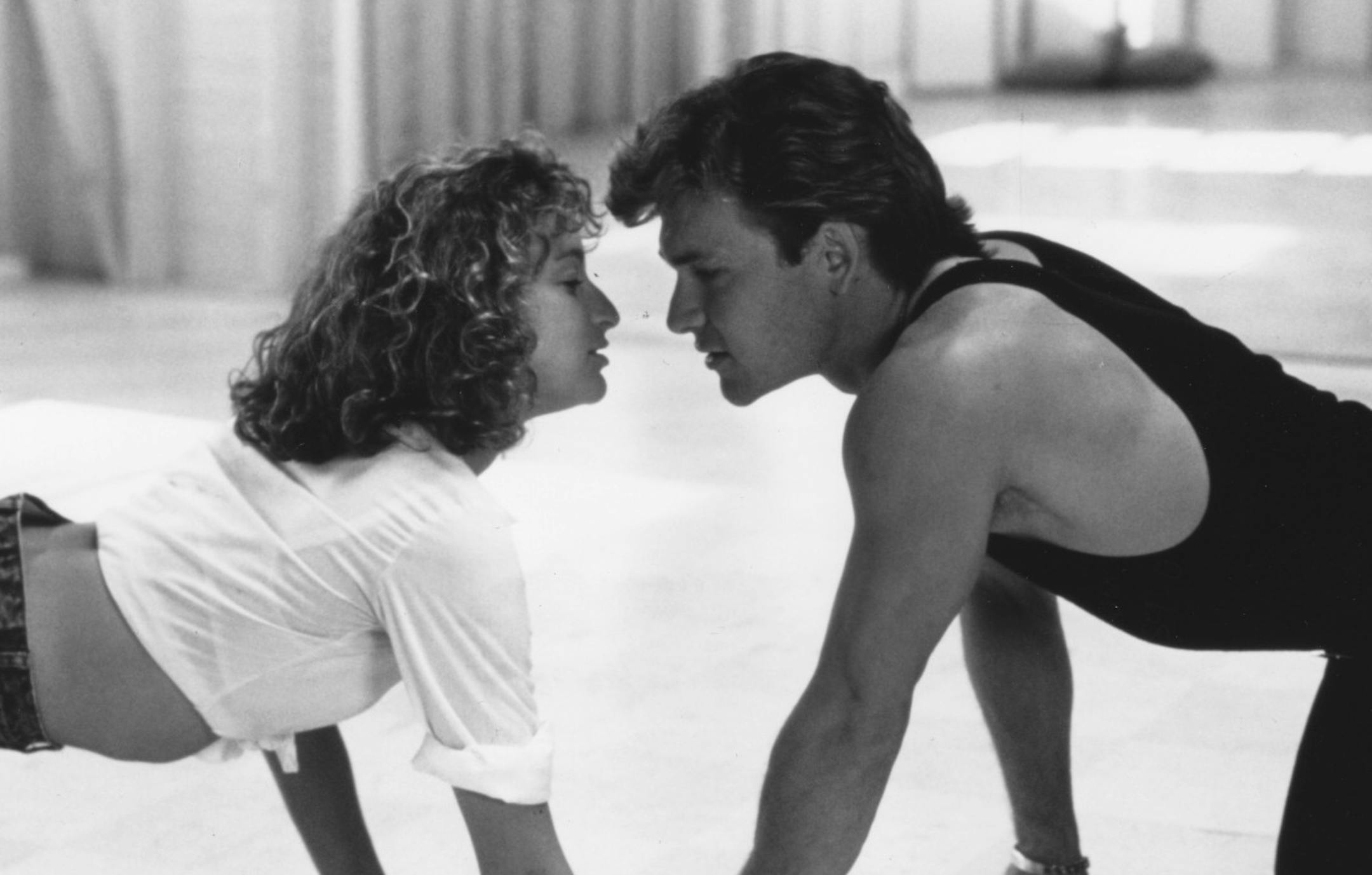 (left to right) Jennifer Grey and Patrick Swayze star in the 1987 movie "Dirty Dancing." File photo courtesy of Vestron Pictures.