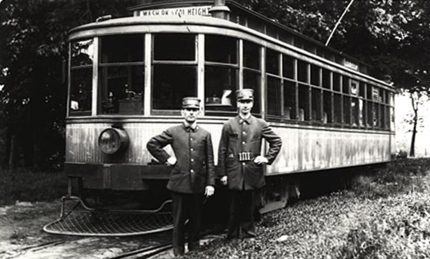 Columbia Heights streetcar, Minnesota Historical Society