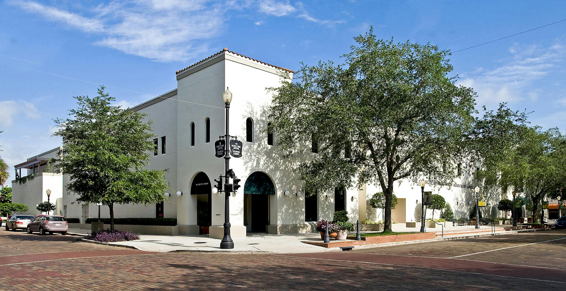 The exterior of the Charles Hosmer Museum of American Art. (Photo courtesy Charles Hosmer Morse Museum of American Art) ORG XMIT: 1179917