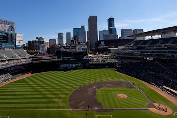 A sunny fall day wasn't rnough to lure many Twins fans to Target Field on Thursday afternoon, the final home game of the season.