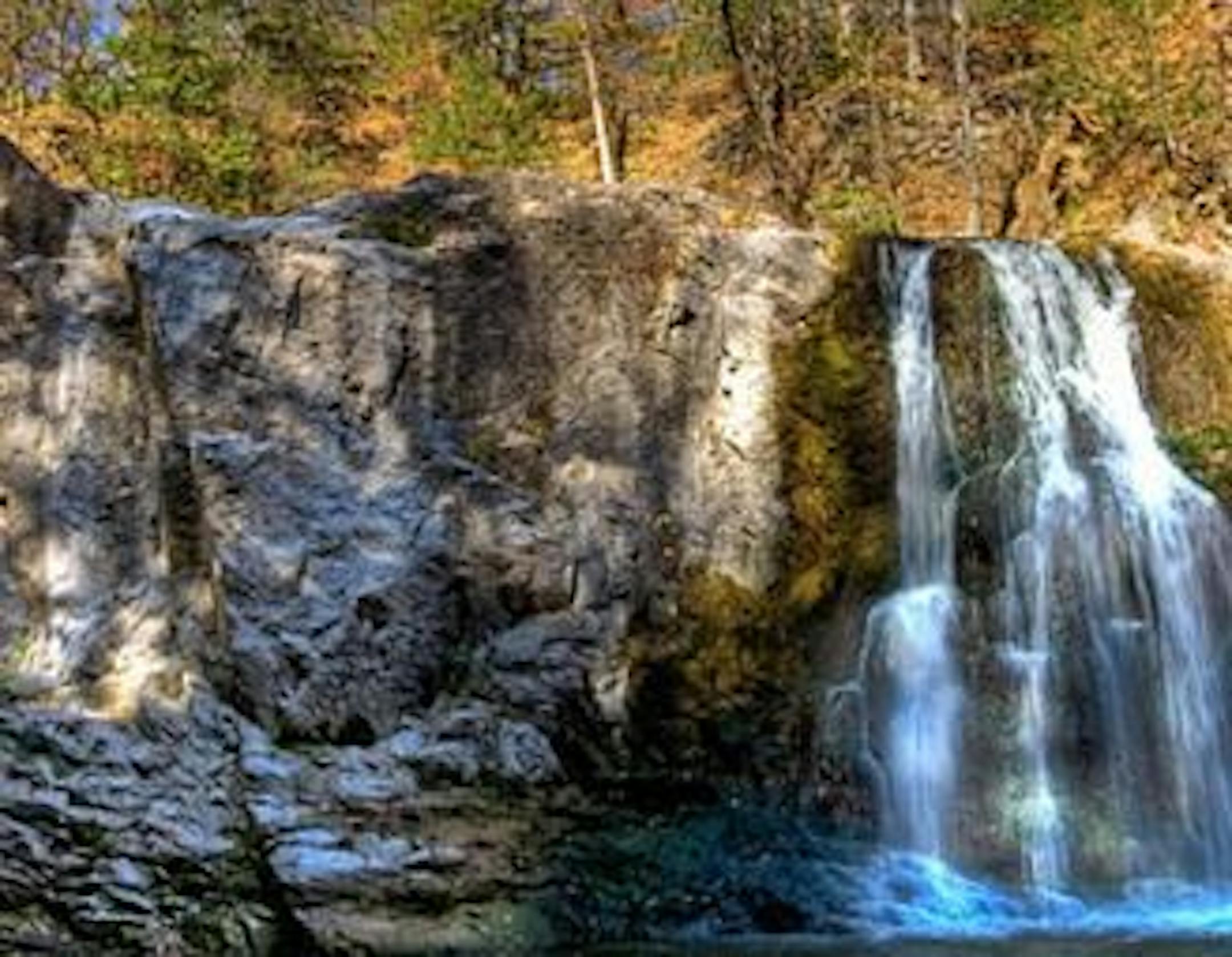 Falls in Ramsey Park.