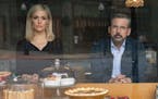 In this image released by Focus Features, Steve Carell, right, and Rose Byrne appear in a scene from "Irresistible." (Daniel McFadden/Focus Features v
