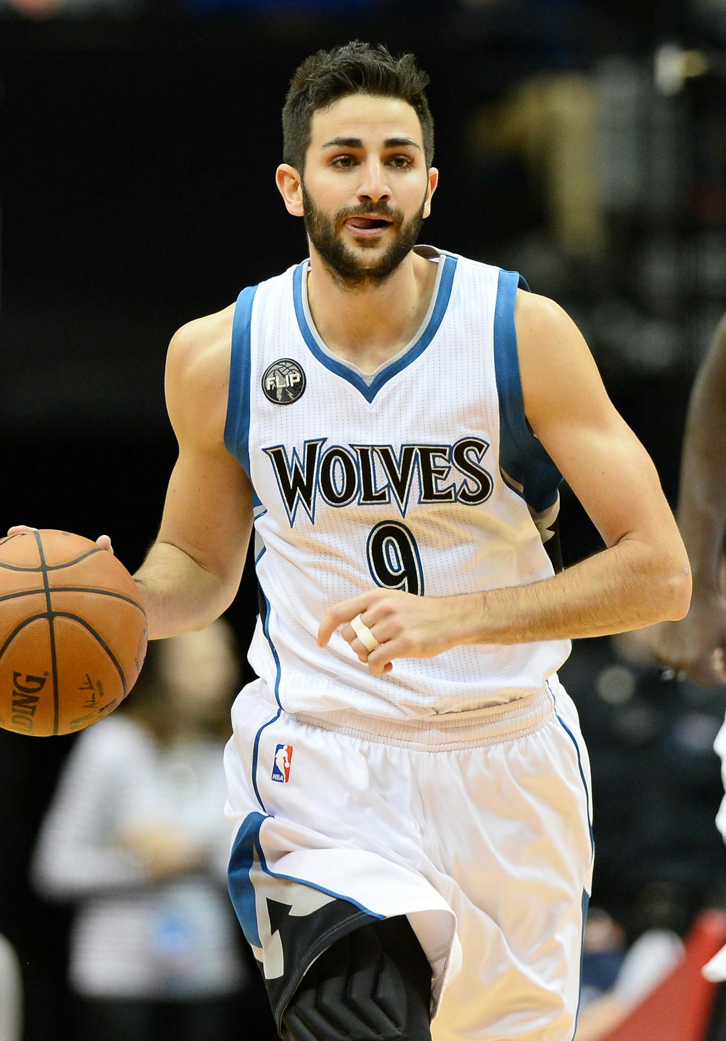 Minnesota Timberwolves guard Ricky Rubio (9) moved the ball down the court, followed by forward Kevin Garnett (21) in the first quarter. ] (AARON LAVINSKY/STAR TRIBUNE) aaron.lavinsky@startribune.com The Minnesota Timberwolves played the Milwaukee Bucks on Saturday, Jan. 2, 2016 at Target Center in Minneapolis, Minn.