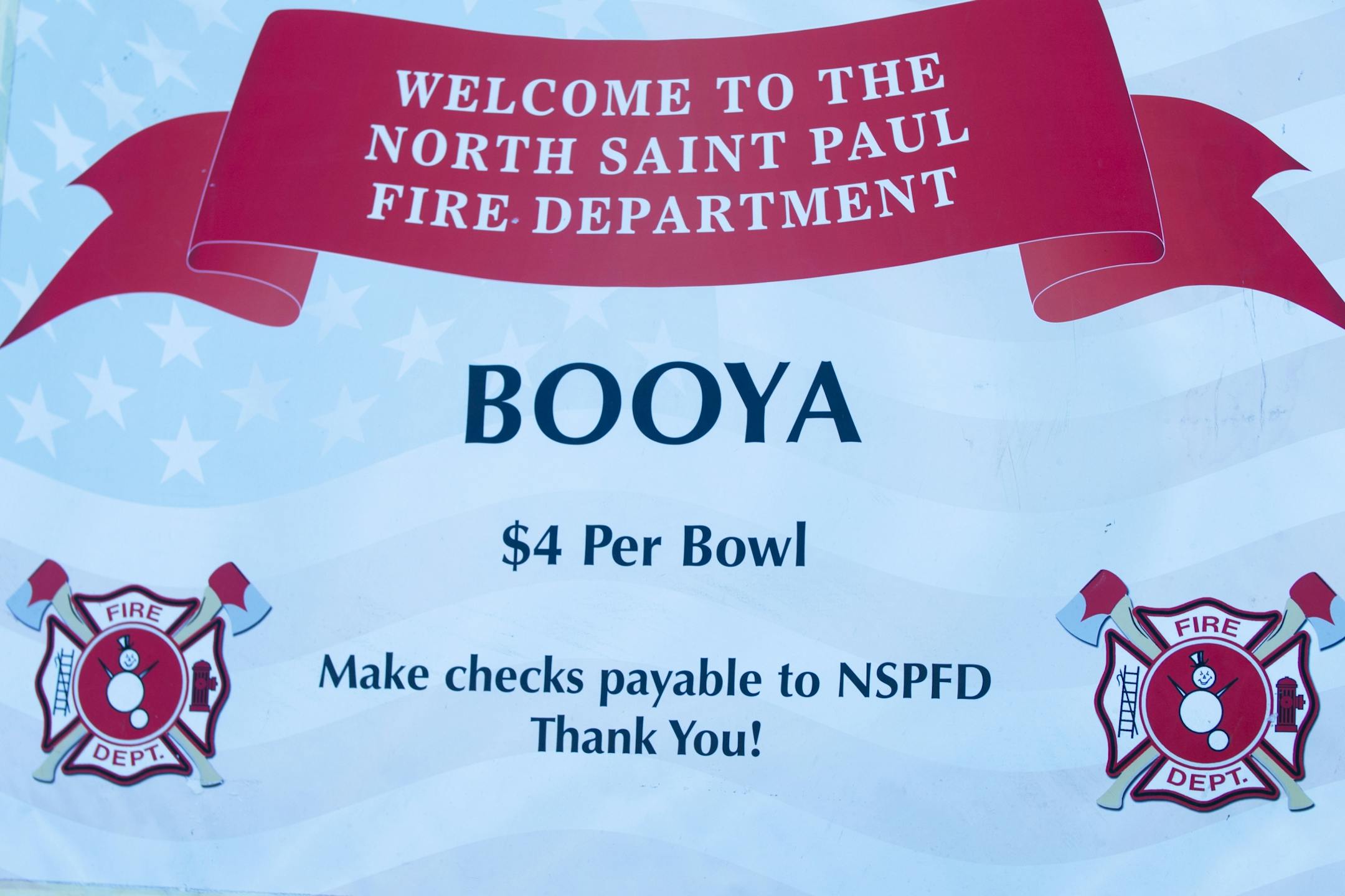 At Casey Lake Park in North St. Paul where the fire department held its annual booya fundraiser, firefighters made over 500 gallons of the savory soup which has a secret blend of oxtail, chicken, beef, vegetables, and spices.