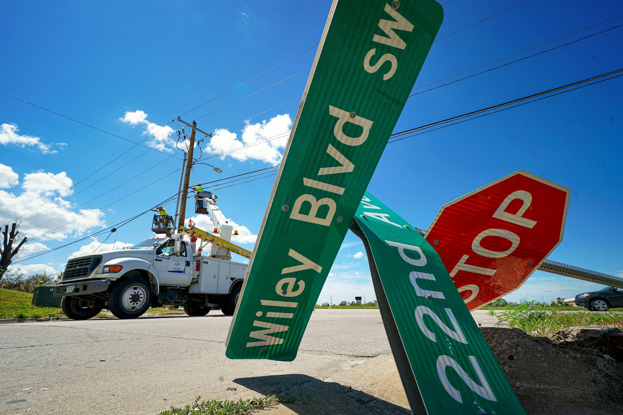 Eight days after the derecho, large portions of central Iowa are still without power.