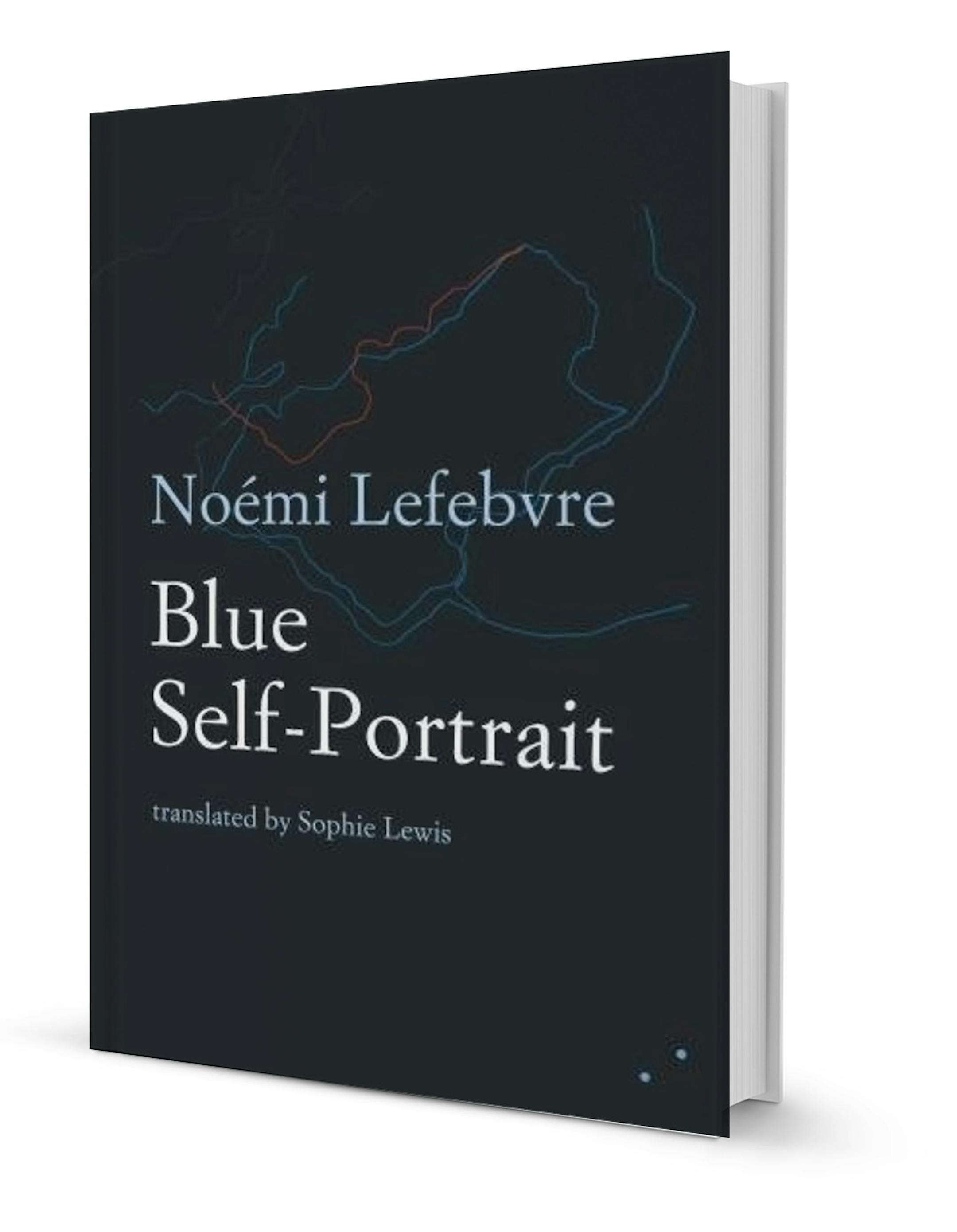 "Blue Self-Portrait" by Noemi Lefebvre
