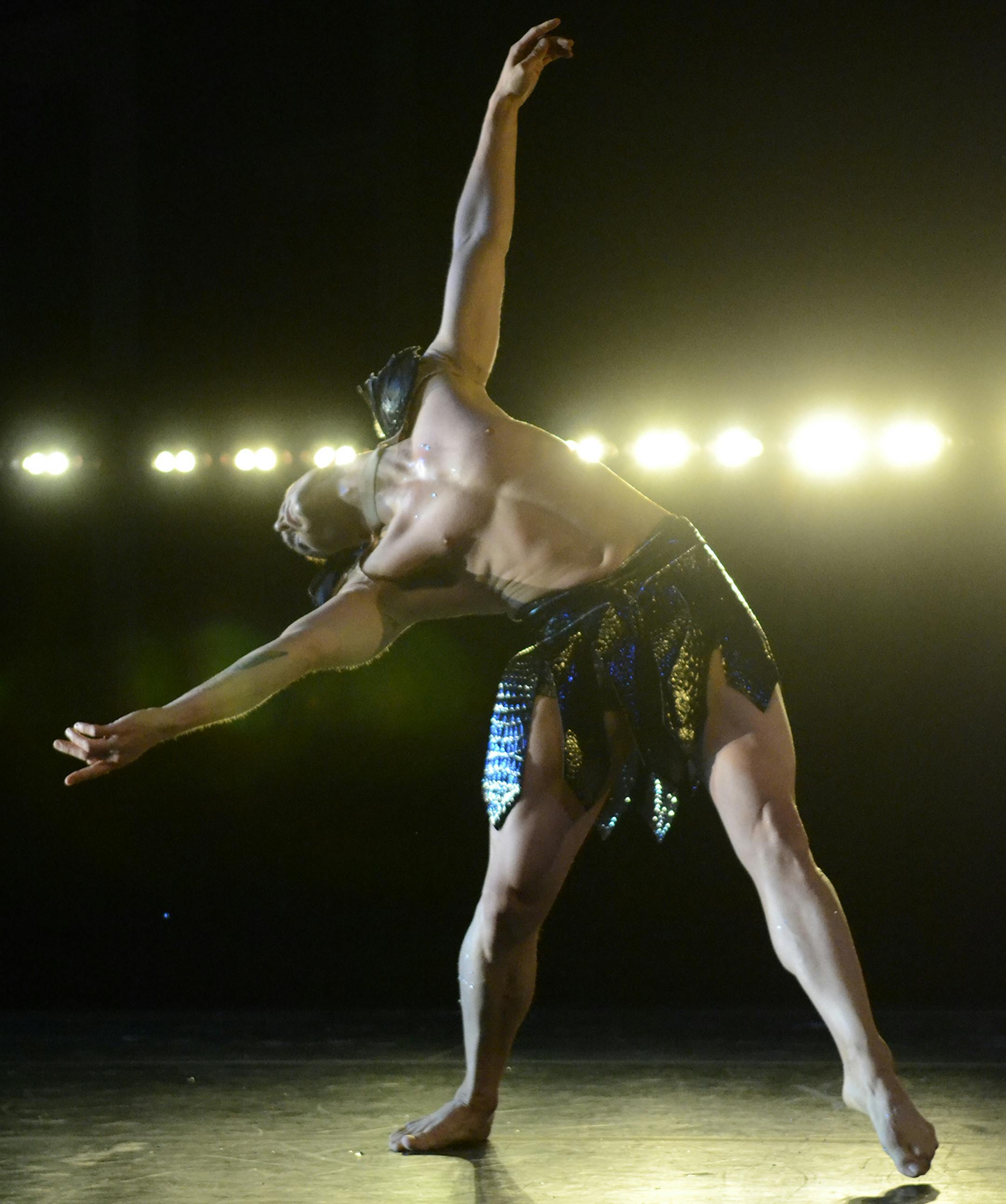 Nic Lincoln in "Glitter Garden" by James Sewell Ballet.