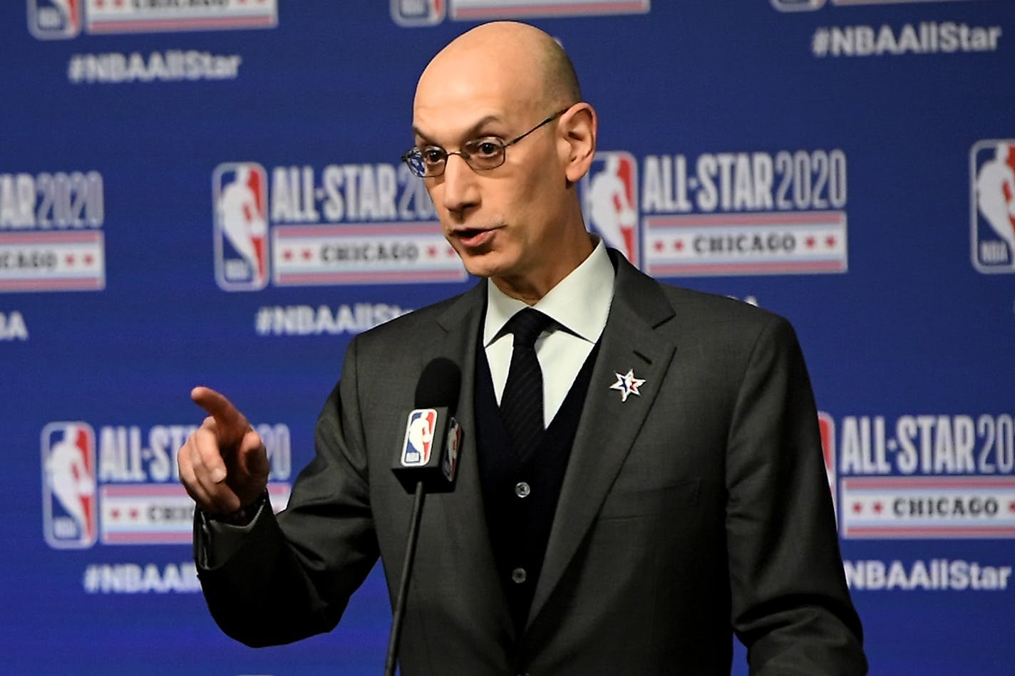 NBA Commissioner Adam Silver