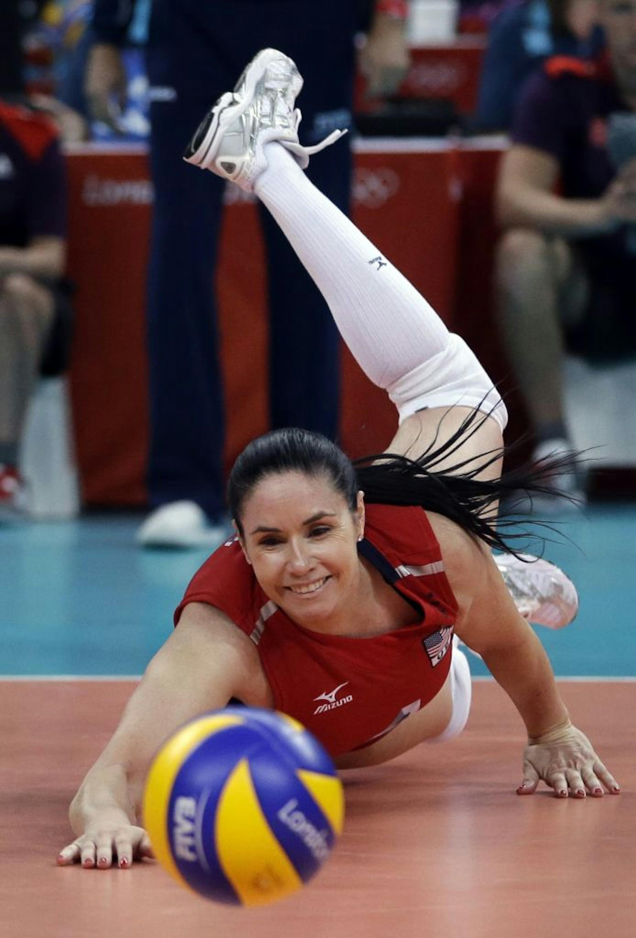 Lindsey Berg on her role as setter: "My job is to put my hitters in the best situation possible. That's my goal in my position."