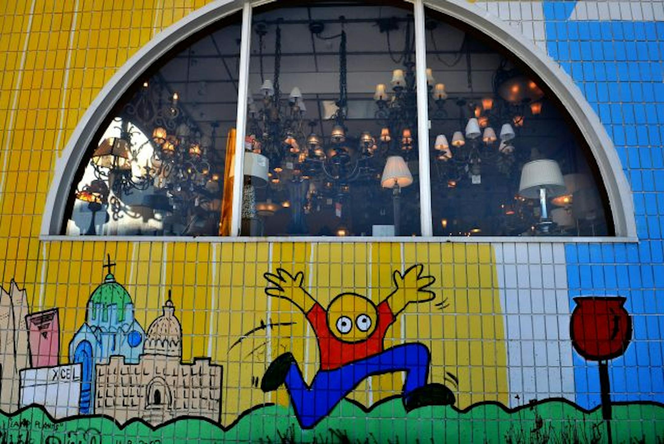 Creative Lighting in St. Paul.