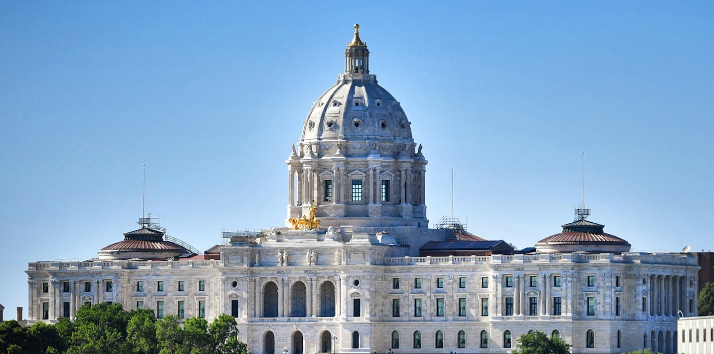 The Minnesota State Capitol is largely quiet, Monday June 5, 2017 but major issues are still unresolved between the Republican legislature and DFL Governor. ] GLEN STUBBE &#xef; glen.stubbe@startribune.com Monday June 5, 2017 EDS: Available for any use ORG XMIT: MIN1706051754160522 ORG XMIT: MIN1707271145096713 ORG XMIT: MIN1708111635502096