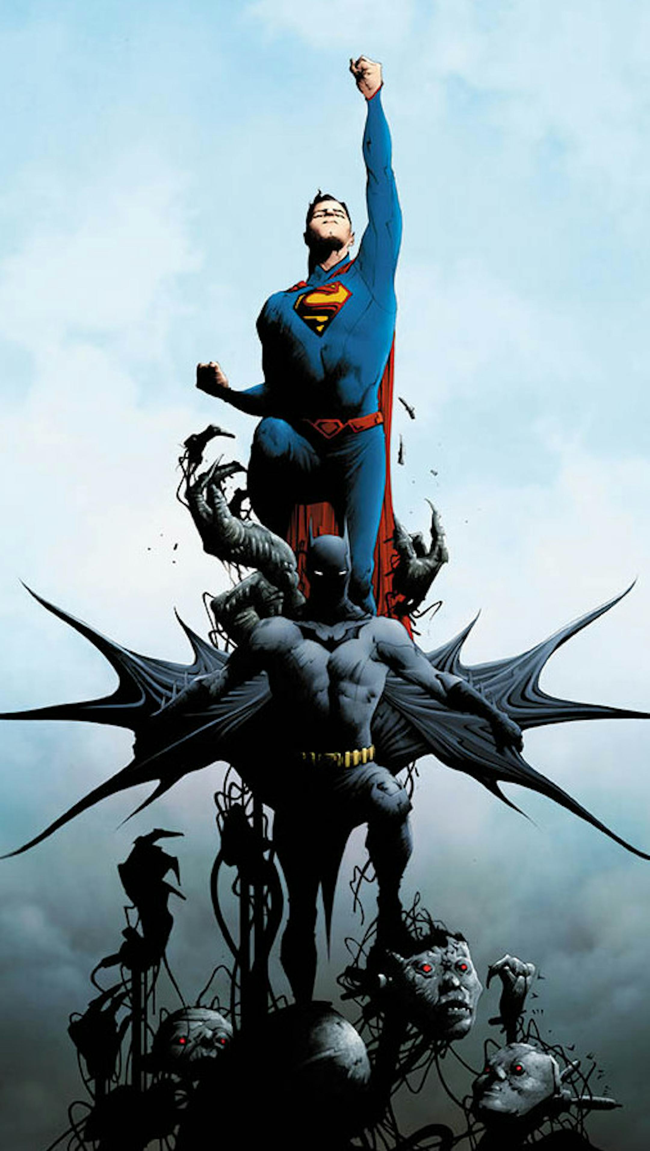 SH13G180COMICS July 23, 2013 -- "Batman/Superman" appears to be re-creating the Dark Knight-Man of Steel friendship. (SHNS photo courtesy DC Entertainment Inc.) (Newscom TagID: shnsphotos147220.jpg) [Photo via Newscom]