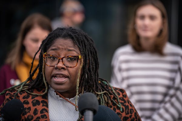 Minneapolis City Council Member Robin Wonsley spoke Wednesday about a proposal that would allow renters to break leases on new construction apartments