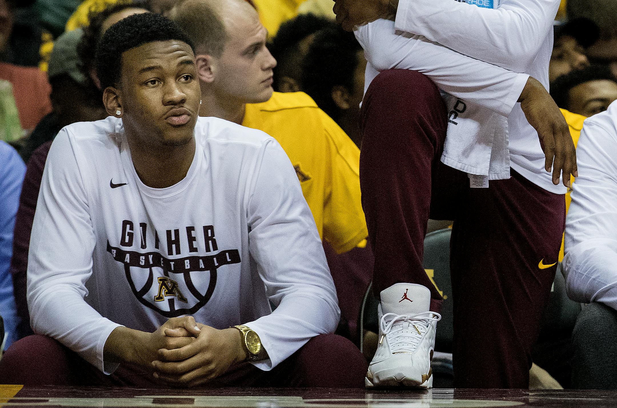 Eric Curry, a 6-9 redshirt sophomore, is out at least another two weeks after having surgery on his previously injured left knee before the season, but he still is planning to rejoin the Gophers before the Big Ten season.