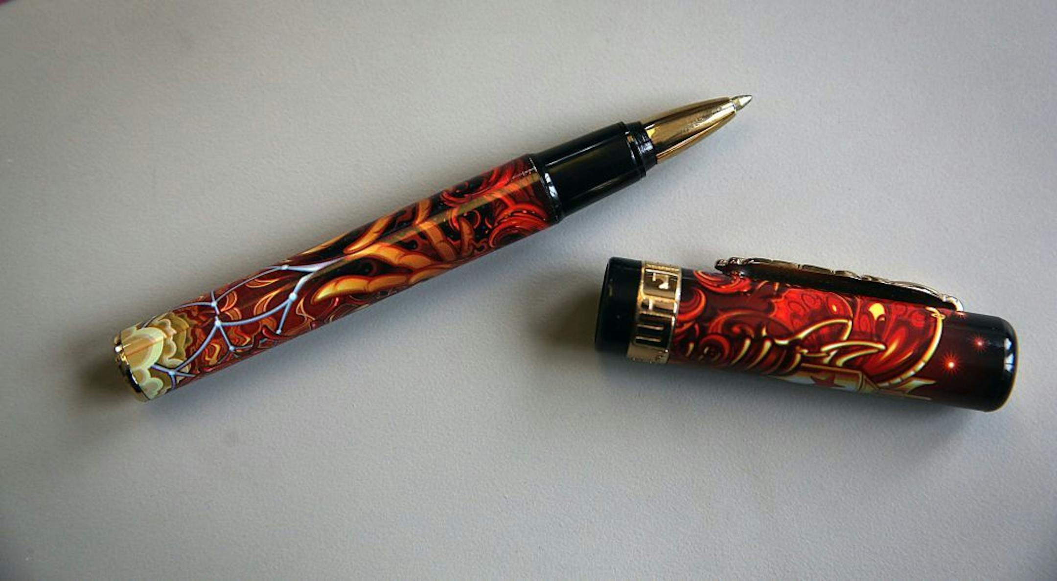 Barry Rubin had to shut down his pen store during the Recession. Now he's betting he can sell a high-end pen as art piece.