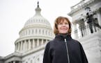 Sen. Tina Smith on the day she was sworn in as new U.S. senator from Minnesota at the U.S. Capitol, Jan. 3, 2018.