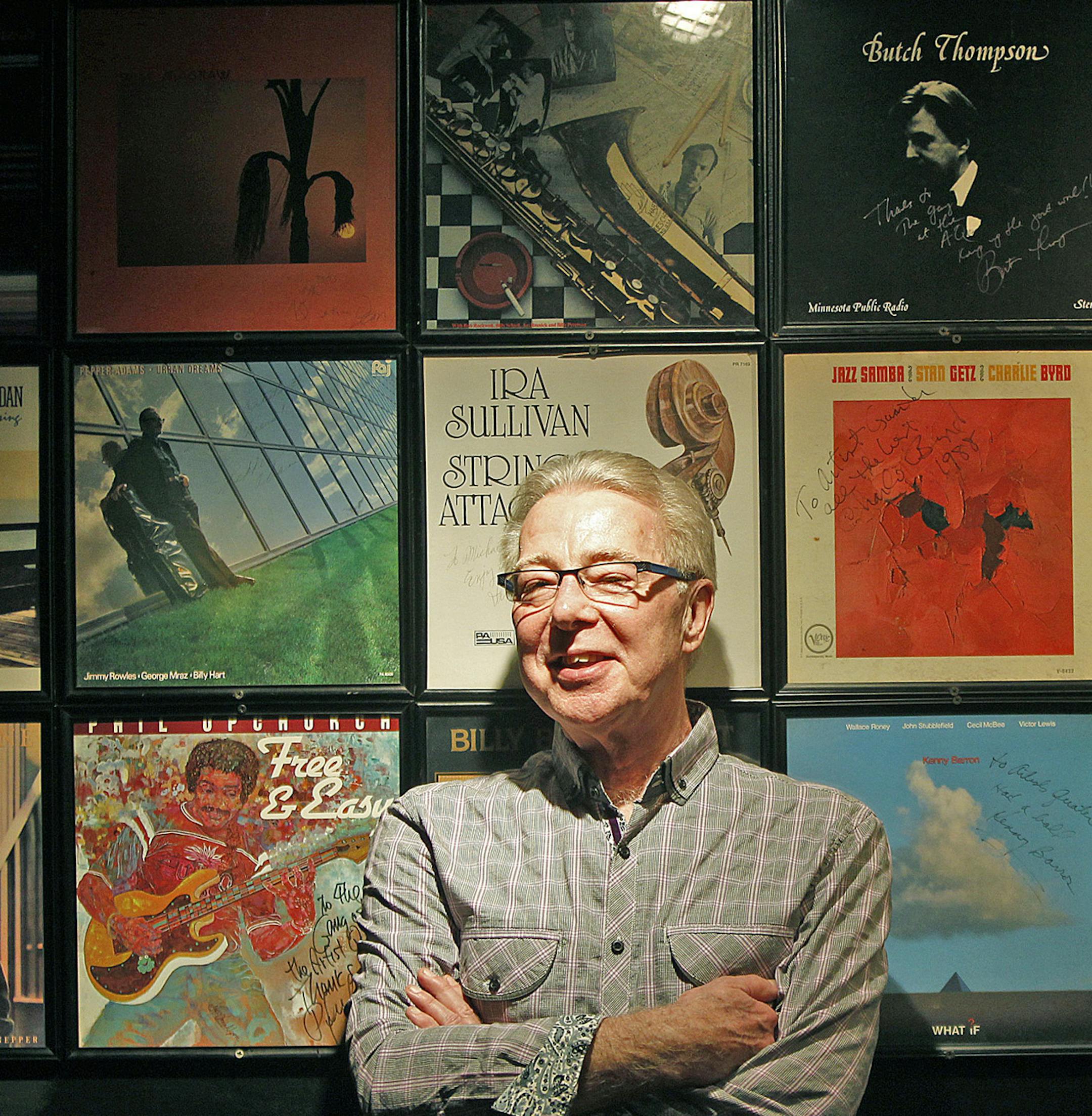 kynKenny Horst, The Artists' Quarter owner, talked about the history of owning a jazz club, Friday, January 11, 2013 in St. Paul, MN. Horst will celebrate his 70th birthday with friends at the club on Jan. 25. (ELIZABETH FLORES/STAR TRIBUNE) ELIZABETH FLORES ¬• eflores@startribune.com ORG XMIT: MIN1301140833031714 ORG XMIT: MIN1301221125391507 ORG XMIT: MIN1310071950152773