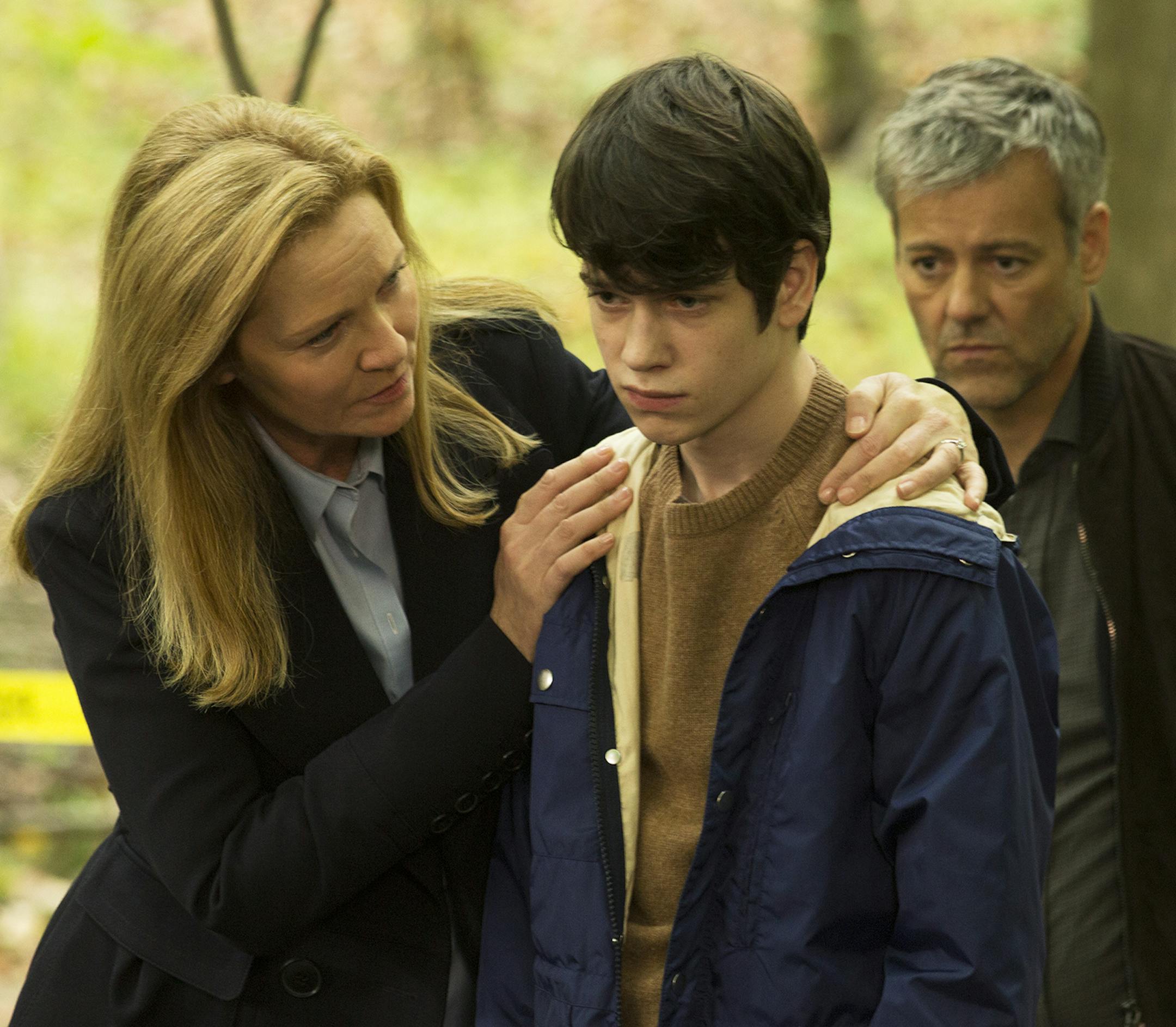 KC Bailey/ABC Joan Allen, Liam James, center, and Rupert Graves star in "The Family."