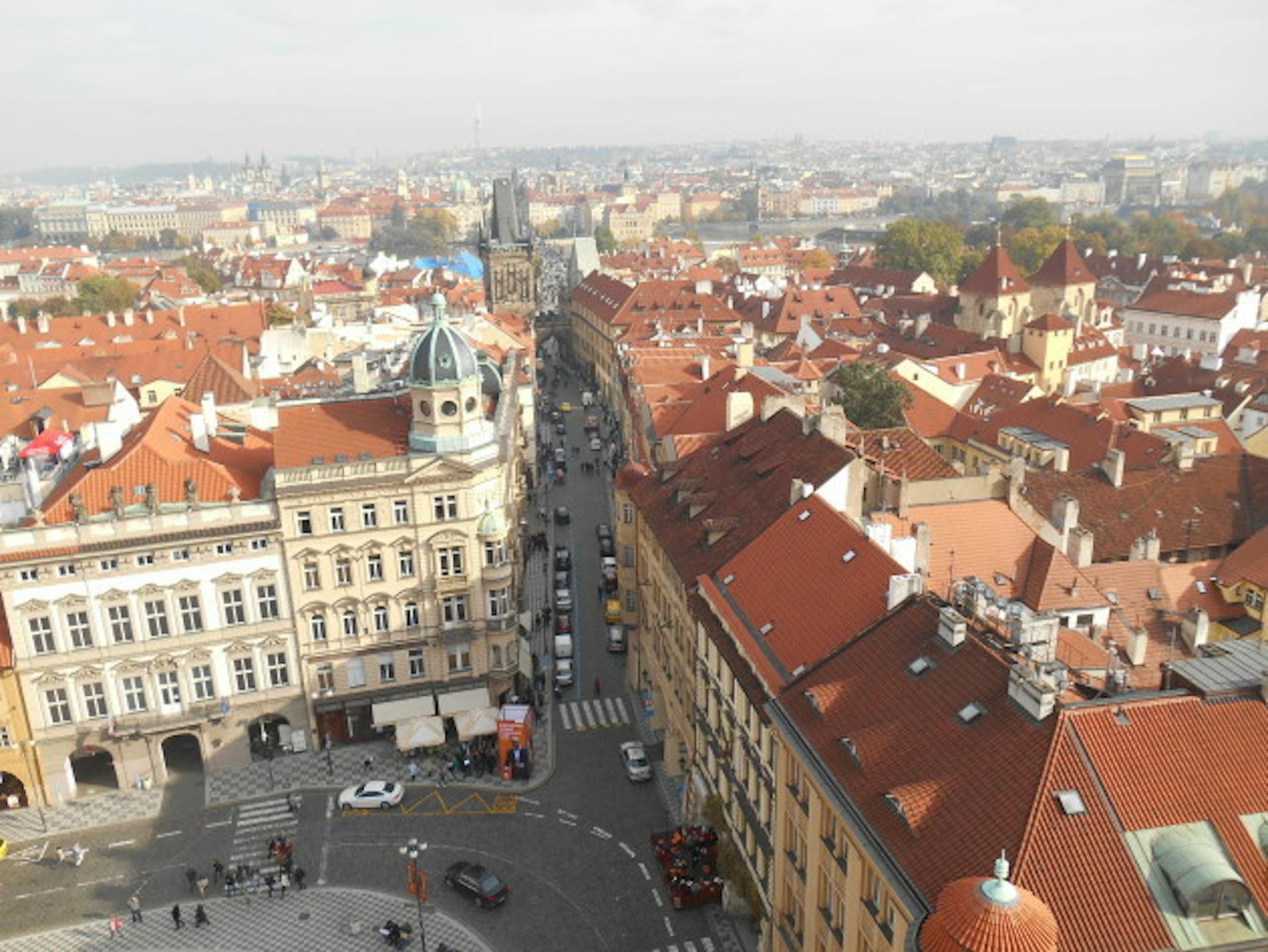 Overlooking Prague