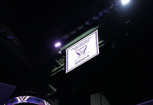 PWHL Minnesota raised a banner for its inaugural season at its final home game of the season against Boston on Saturday. Star forward Taylor Heise is 
